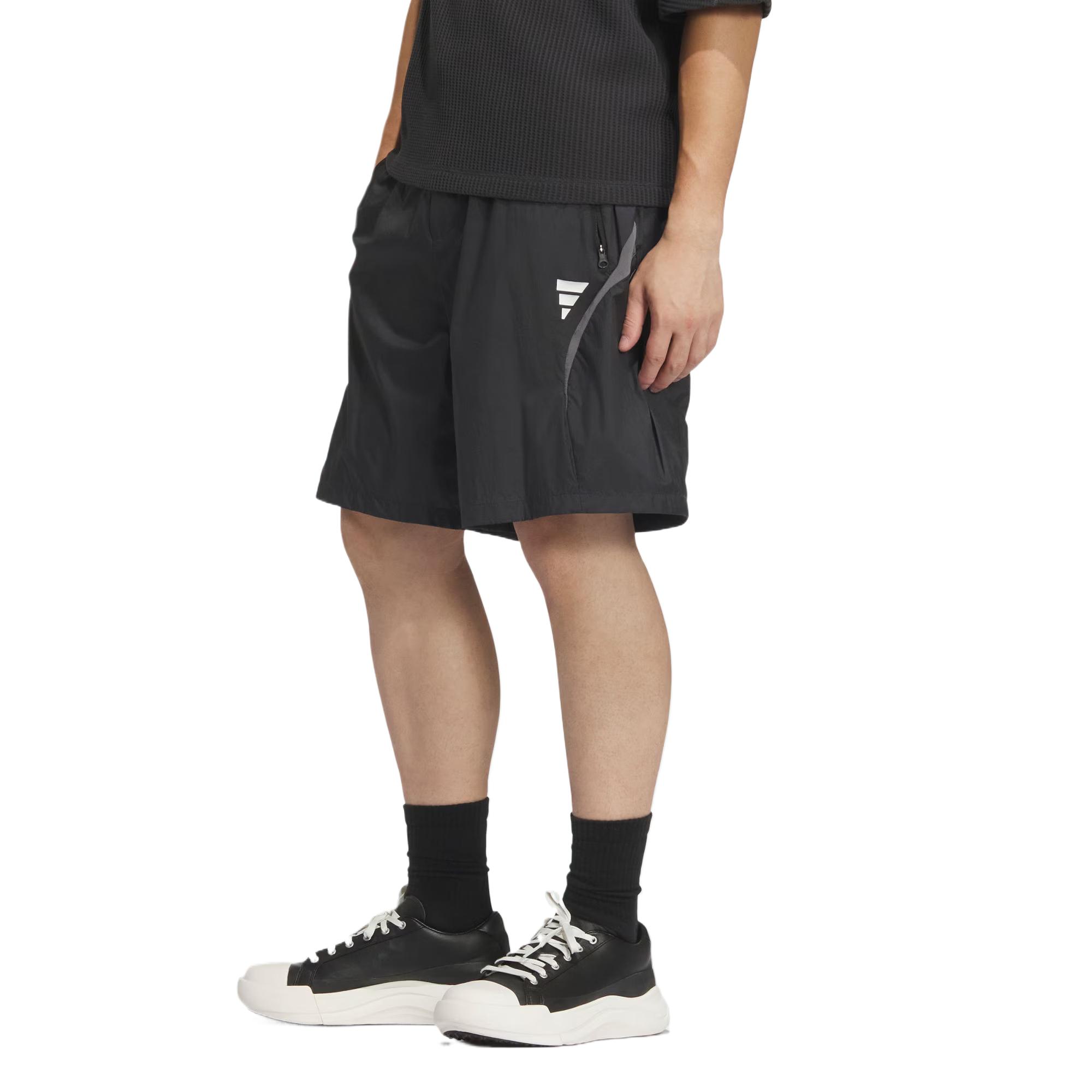 FOS FUTURE STYLE WOVEN SHORTS повседневные шорты мужские Adidas, черный — фото 2