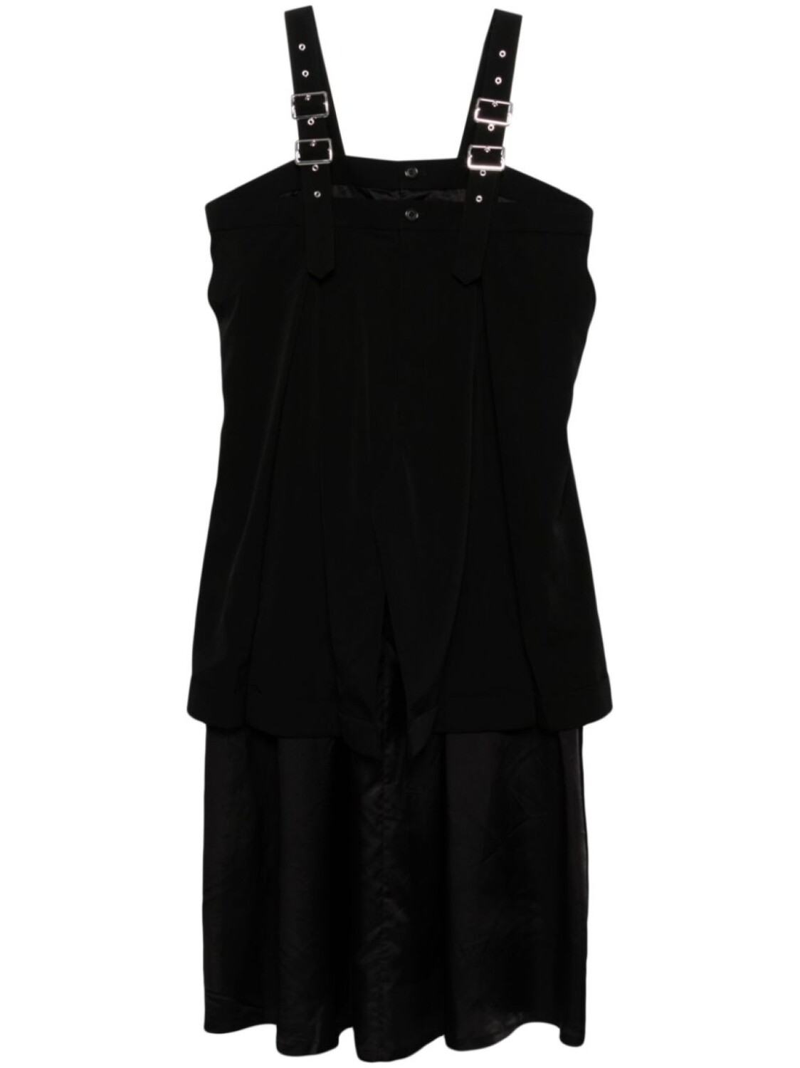 

Noir Kei Ninomiya многослойное платье, черный