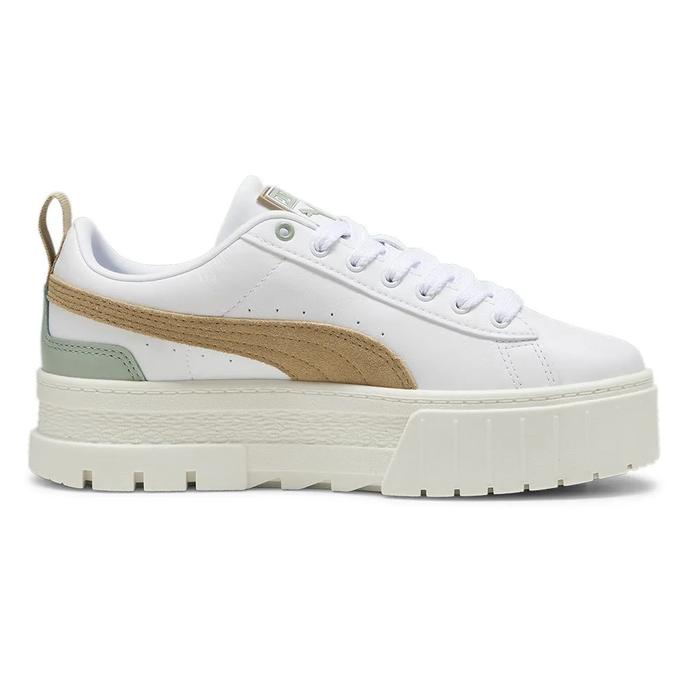 Кроссовки Puma Mayze Lth, белый — фото 3