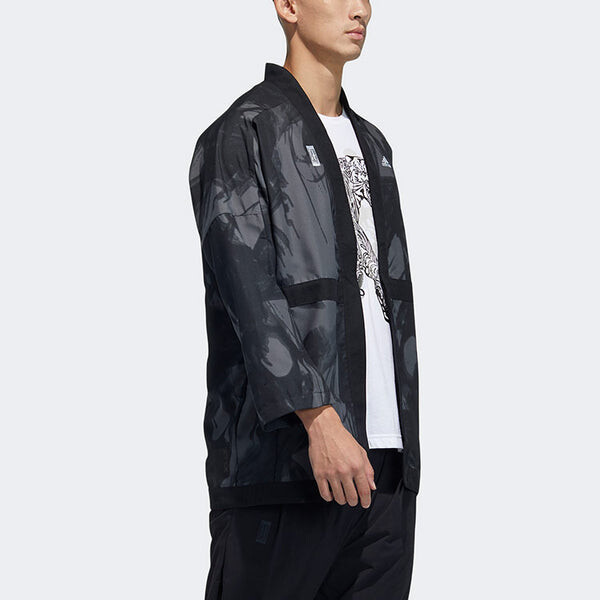 Куртка adidas Wj Gow N Sports Casual Woven Jacket Black, черный — фото 4