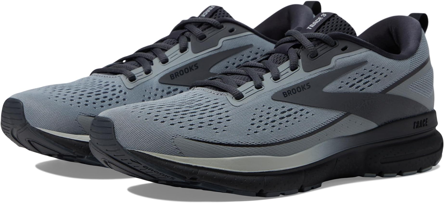 

Кроссовки Trace 3 Brooks, цвет Grey/Black/Ebony