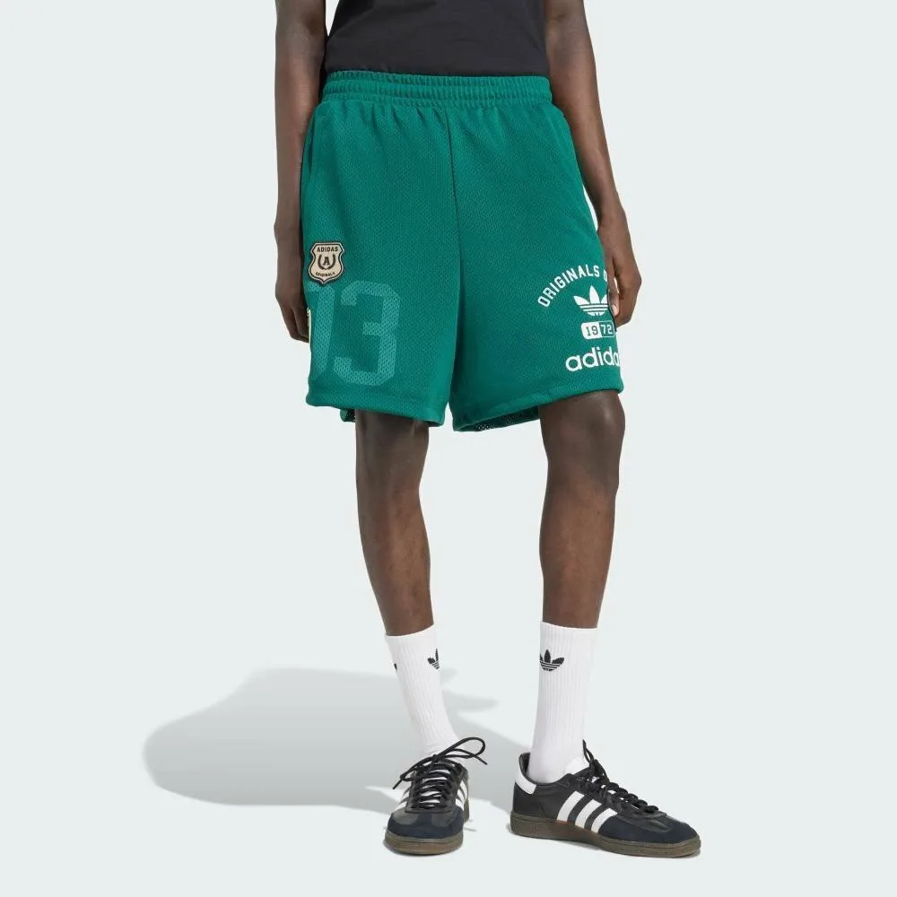 Шорты Originals Dept. Graphic Mesh Shorts Adidas, green