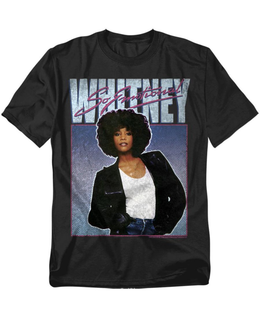 

Мужская футболка "So Emotional" Whitney Houston, Black, Черный, Мужская футболка "So Emotional" Whitney Houston, Black