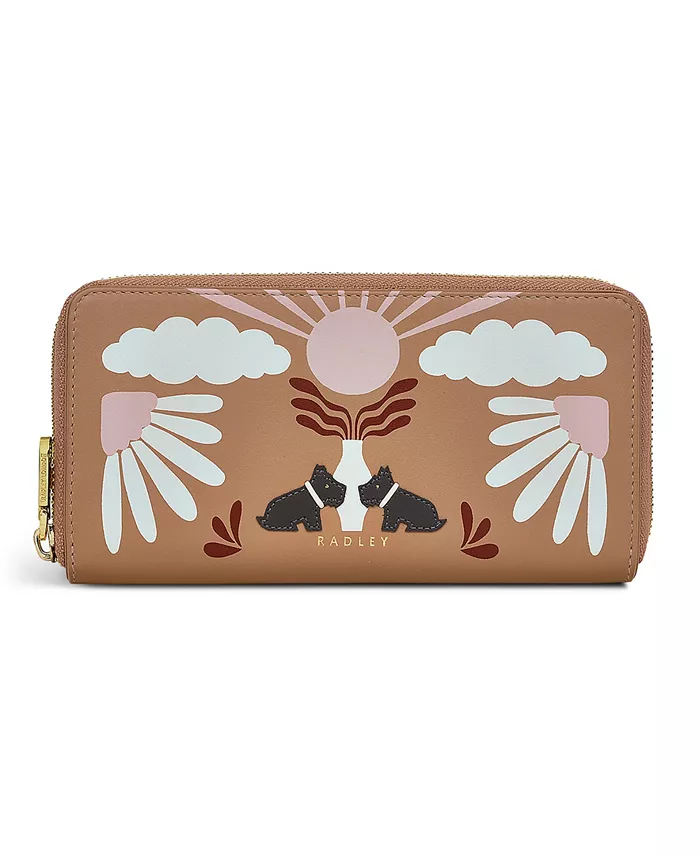 

Кошелек на молнии Rising Sun Radley London, коричневый