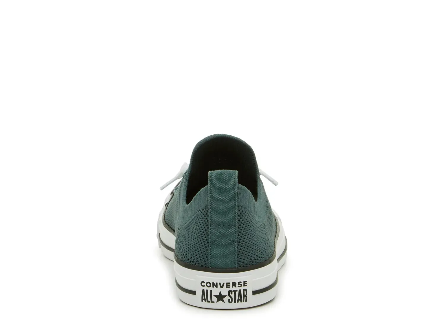 Кроссовки Converse Chuck Taylor All Star Shoreline Knit Slip-On Sneaker - женские, темно-зеленые — фото 4