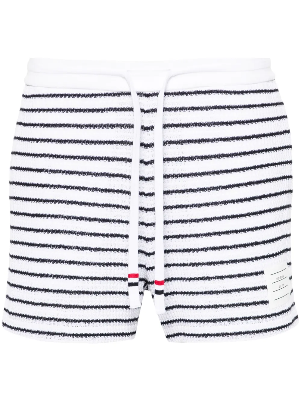 

Шорты в полоску THOM BROWNE, белый