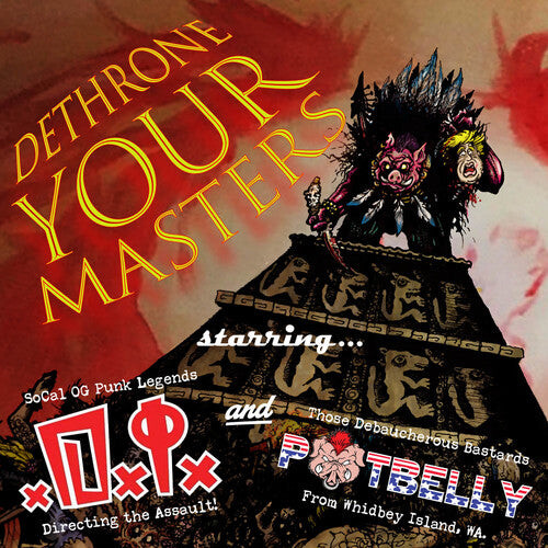 

Сингл 7" D.I. / Potbelly: Dethrone Your Masters Split Ep