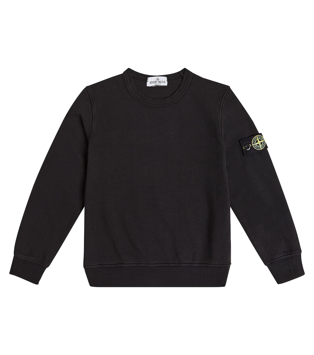 

Толстовка compass из хлопка Stone Island Junior, черный