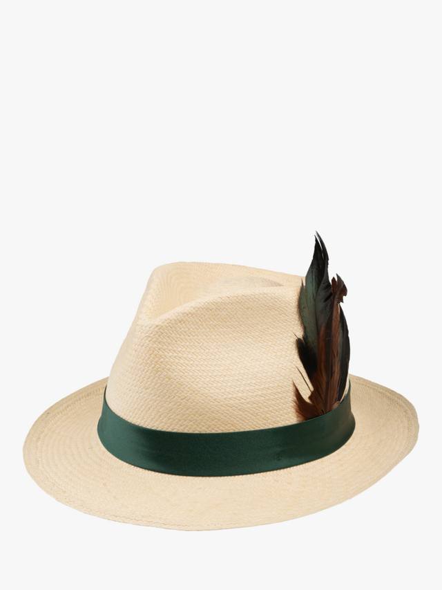 

Панама-трилби Christy, Ivory/Green