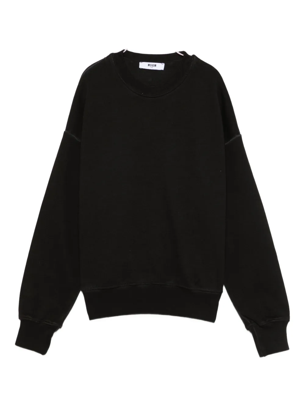 

Толстовка с круглым вырезом MSGM Kids, черный