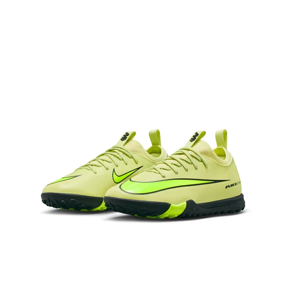 Детские футбольные бутсы Nike Mercurial Vapor 16 Academy, лайм (Размер 23cm - 35 RU)
