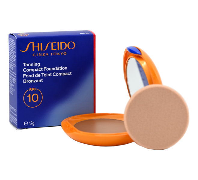 

Shiseido Sun Tan Comp Fdt Bronze, тональная основа для лица, 12 г