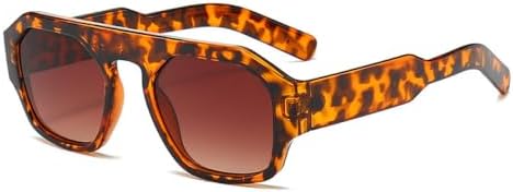 

Винтажные солнцезащитные очки 2027 года для женщин, градиентные, для мужчин, маленькие солнцезащитные очки, ретро-очки коричневого цвета, защита от ультрафиолета UV400 MTZJH, Leo