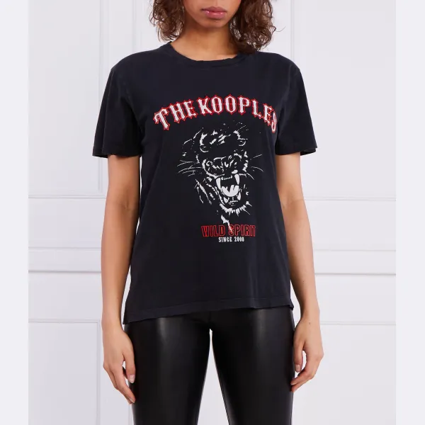 

Футболка стандартного кроя The Kooples, черный