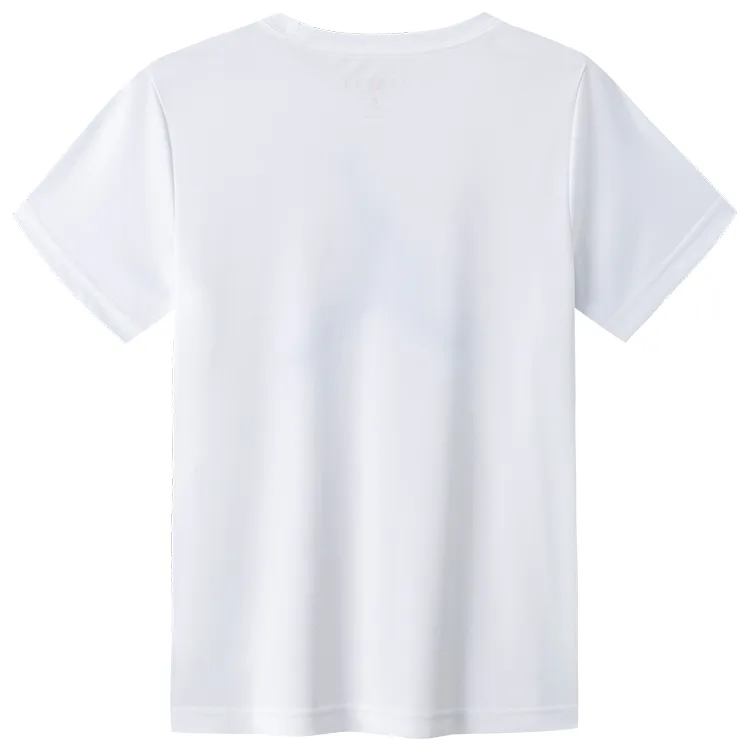 Jordan Футболка Dri FIT белая детская — фото 4