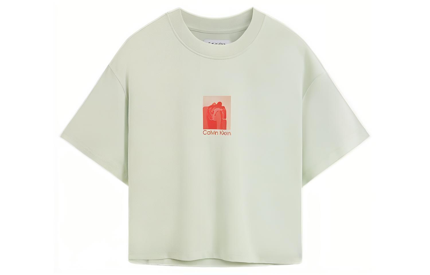 

Футболка Simple Series женская CZH бамбуковый зеленый Calvin Klein