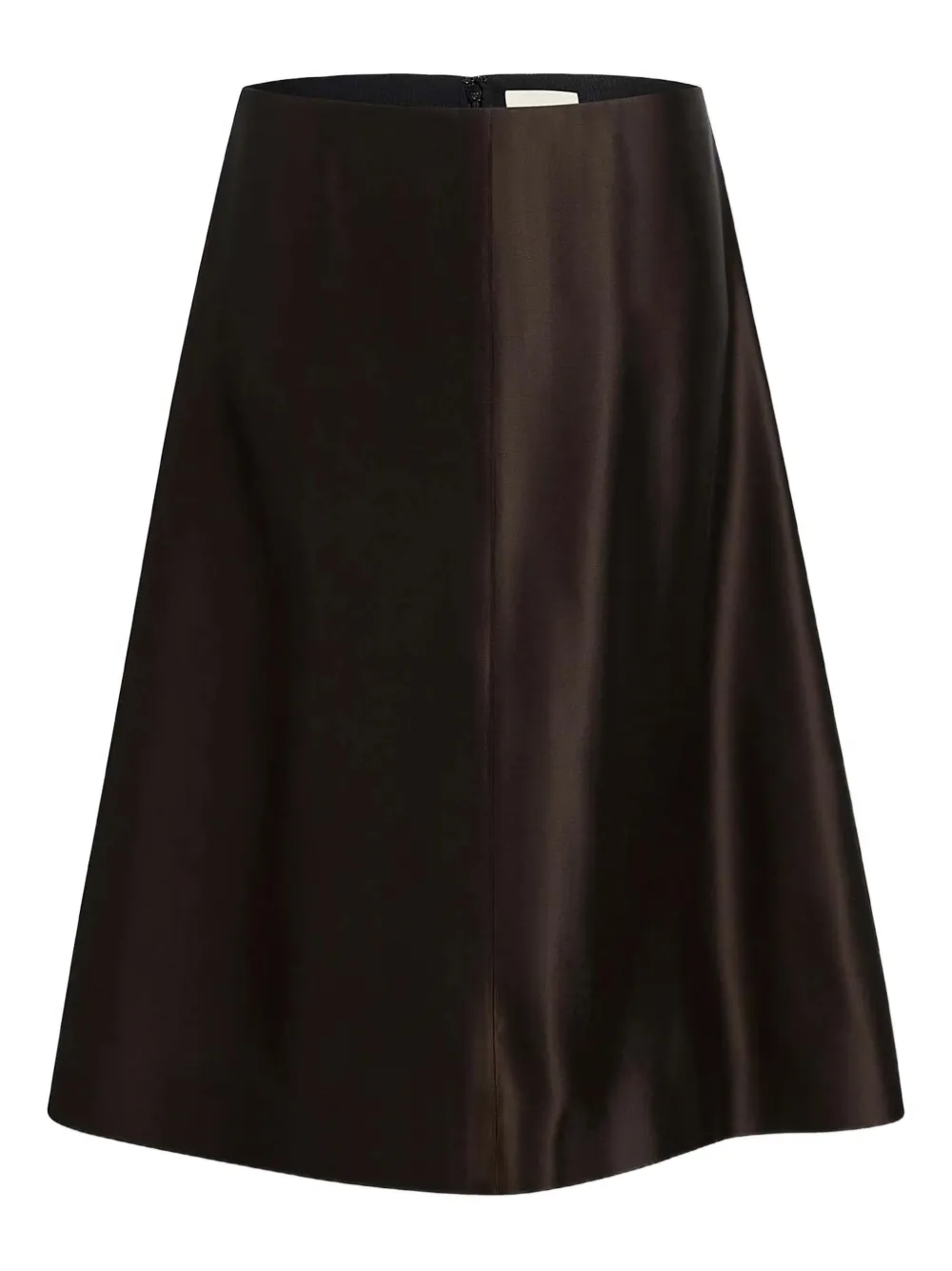 

Юбка миди Nadia Khaite, коричневый