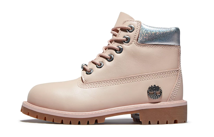 

Timberland ПРЕМИУМ водонепроницаемые и износостойкие низкие детские ботинки розового цвета для подростков