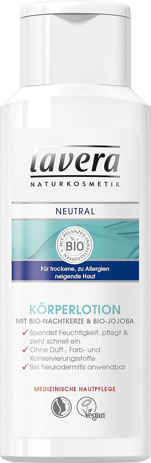 Нейтральный лосьон для тела для сухой аллергичной кожи от Lavera Lavera