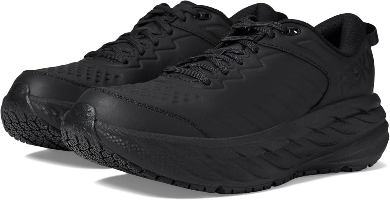 

Мужские кроссовки Hoka One One Bondi SR черная кожа, черный