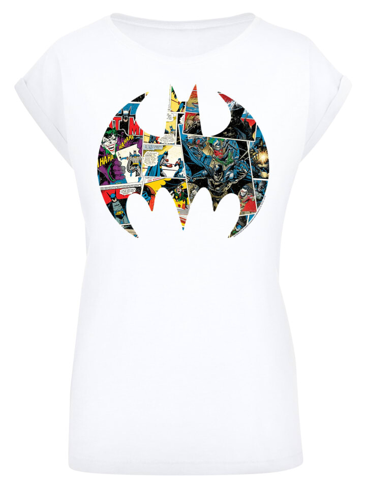 

Футболка F4NT4STIC DC Comics Batman Comic Book Logo, белый