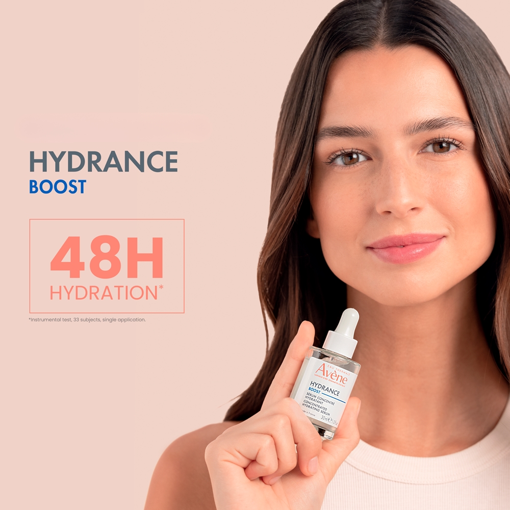 Сыворотка Avene — Концентрированная Hydrance Boost с интенсивным увлажняющим эффектом Avène, 30 мл — фото 3
