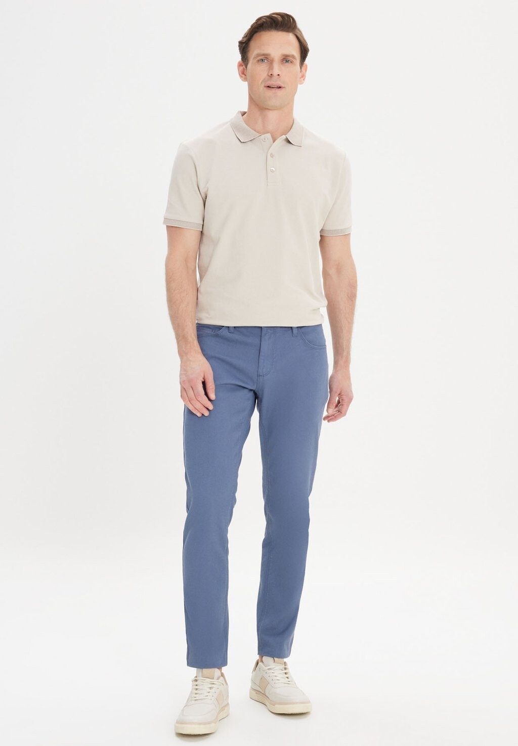 

Брюки SLIM FIT DOBBY AC&CO / ALTINYILDIZ CLASSICS, светло-голубой
