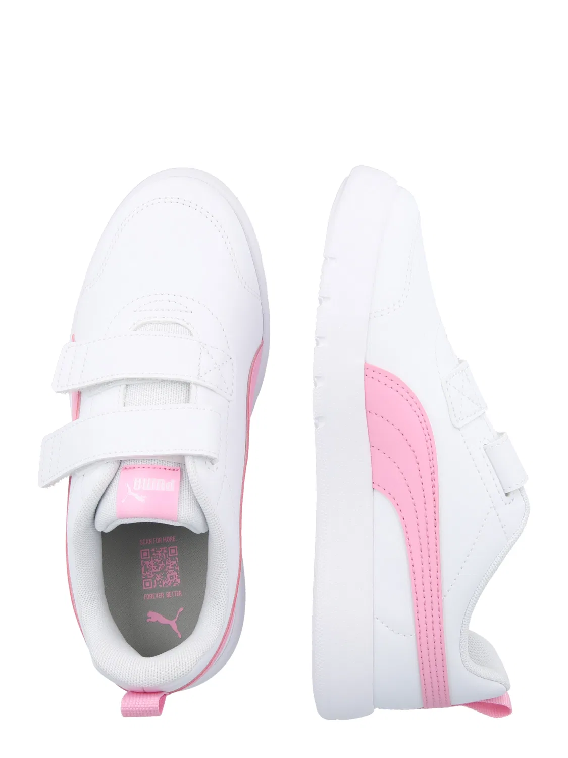 Кроссовки 'Courtflex V3' Puma, White — фото 2