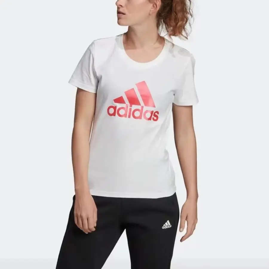 Adidas Футболка унисекс белая — фото 4