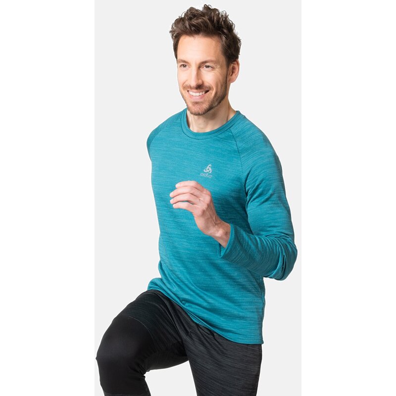 

Средний слой для бега, легкий и теплый Odlo, синий