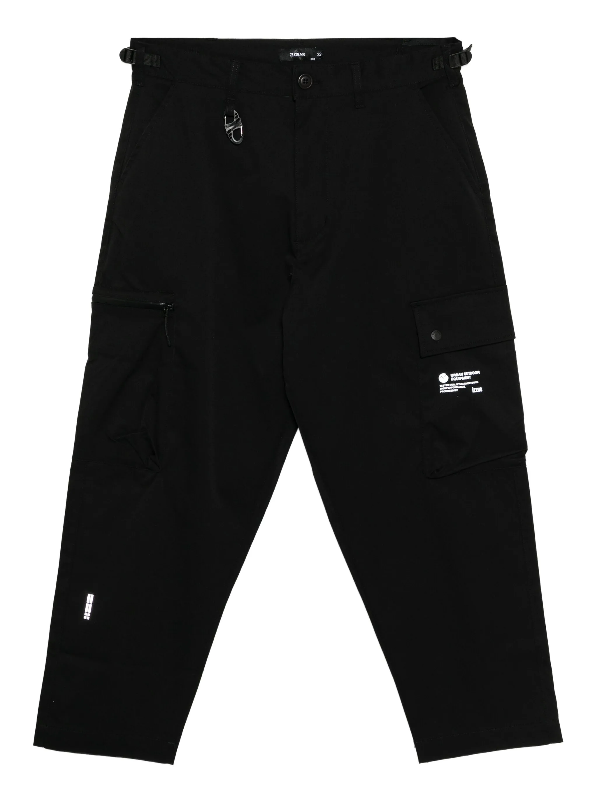 

Брюки с нашивкой-логотипом Izzue, черный