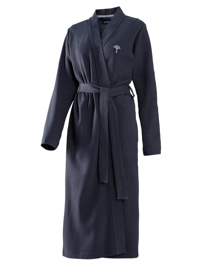 

Халат JOOP!, цвет joop! bademantel uni piqué damen-kimono 44/46, navy