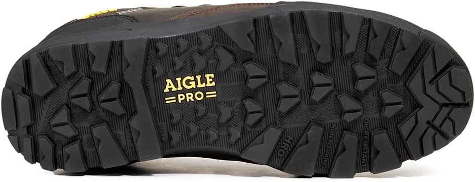 Мужские строительные ботинки Aigle Nassio Evo S3, Dark Brown — фото 4