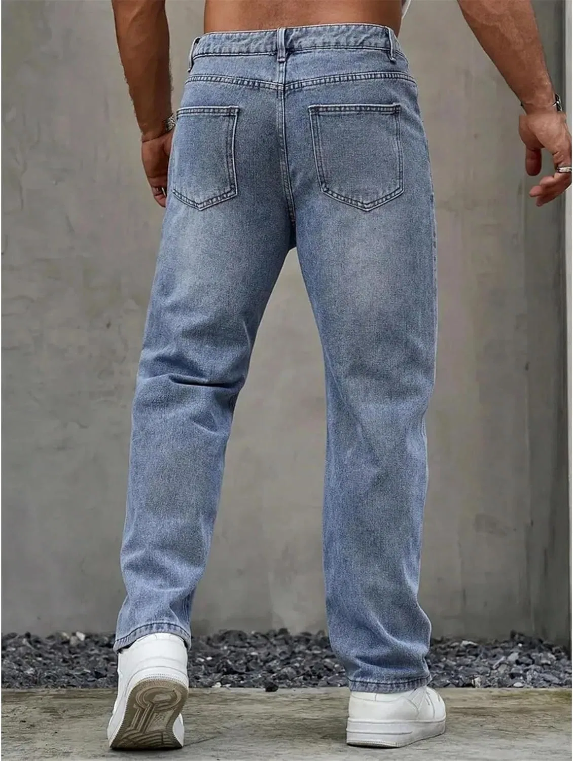 Джинсы узкие Mens Slim Fit, K7l8 — фото 3
