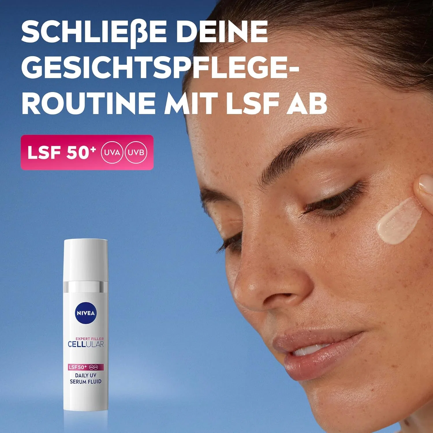 Флюид Nivea — Гиалуроновая для лица «Cellular Expert Filler» SPF + от — фото 2