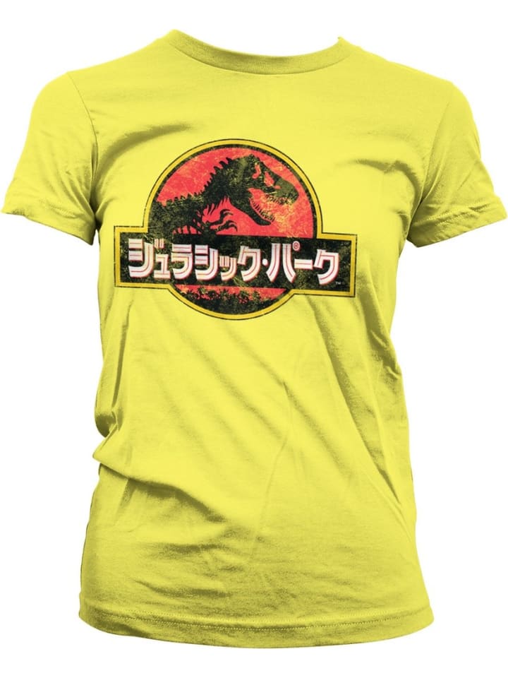 

Футболка Jurassic Park, желтый