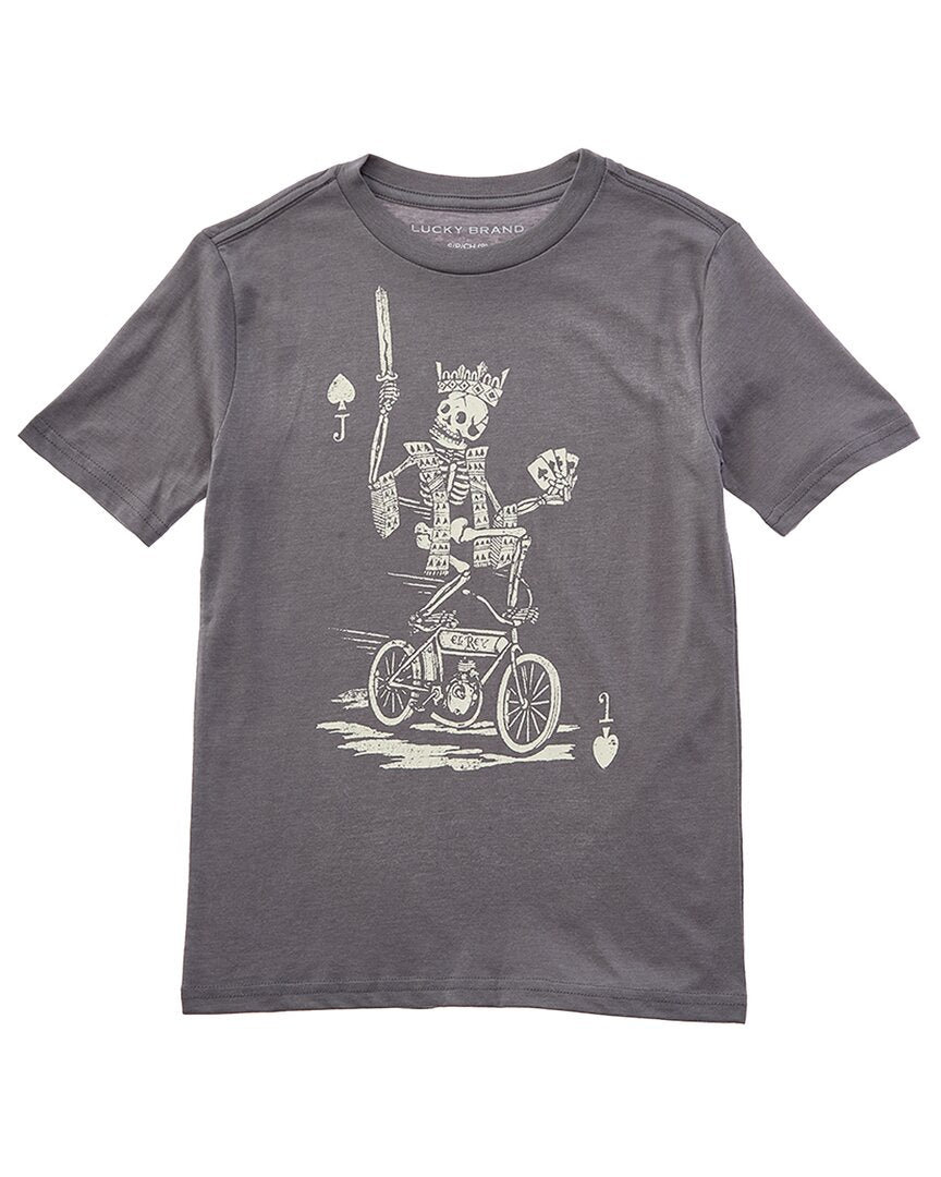

Футболка Lucky Brand, серый