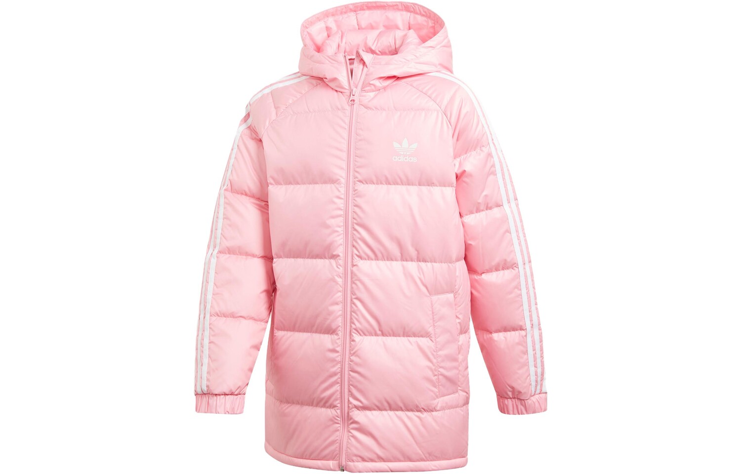 

Детский пуховик Adidas Originals, цвет Pink
