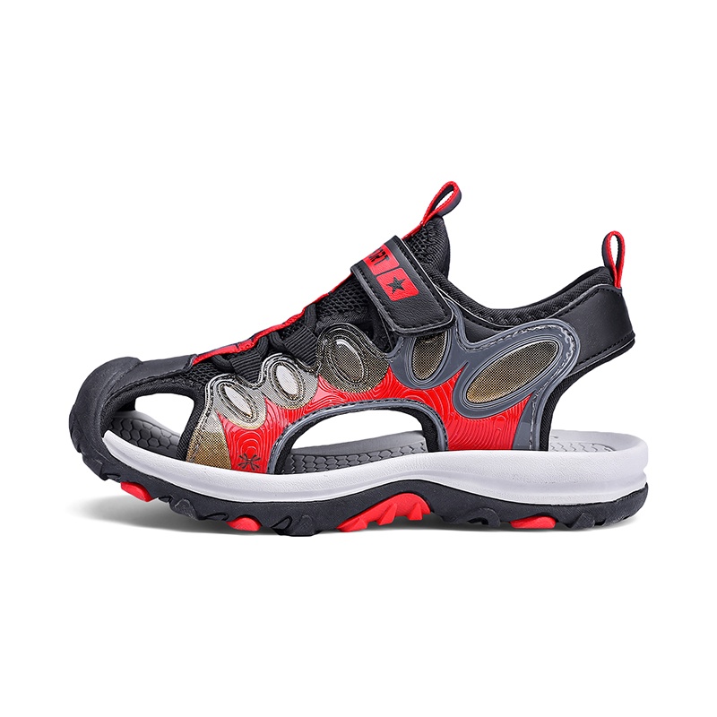 

Низкие Детские сандалии YUZHAOLIN, черный/красный