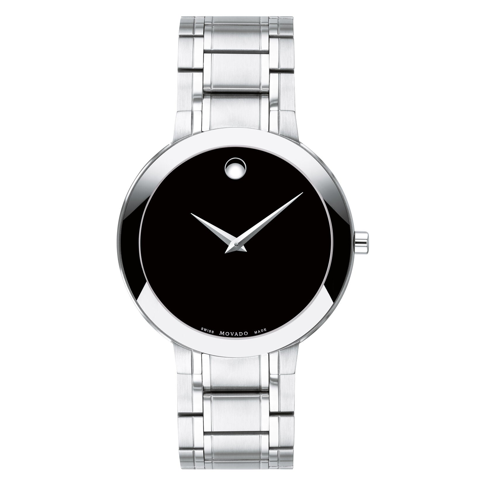 

Мужские кварцевые часы Movado Stiri 40 мм 0607277, серебряный