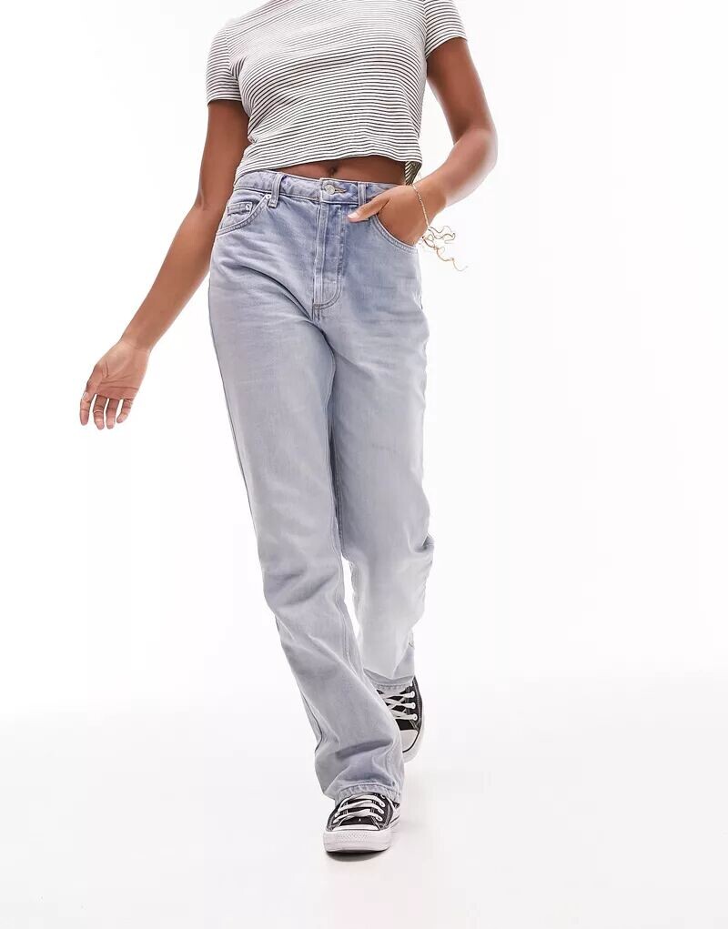 

Джинсы Topshop Kort с потертостями
