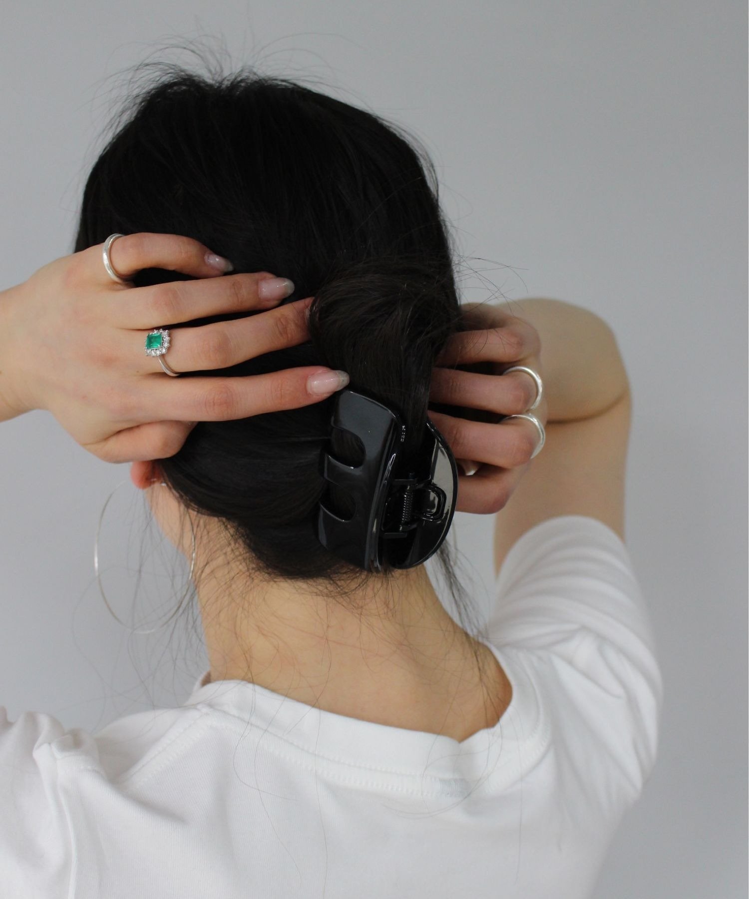 Nuance Shark Clip sana25s017 Sanself, black — фото 4
