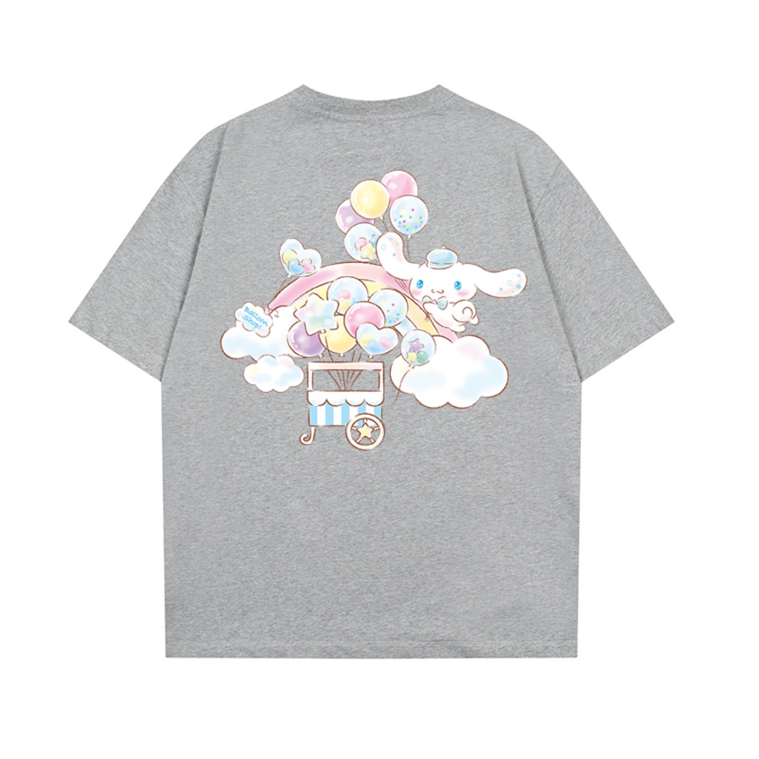 

Футболка Unisex CINNAMOROLL Yugui Dog Sanrio, серый