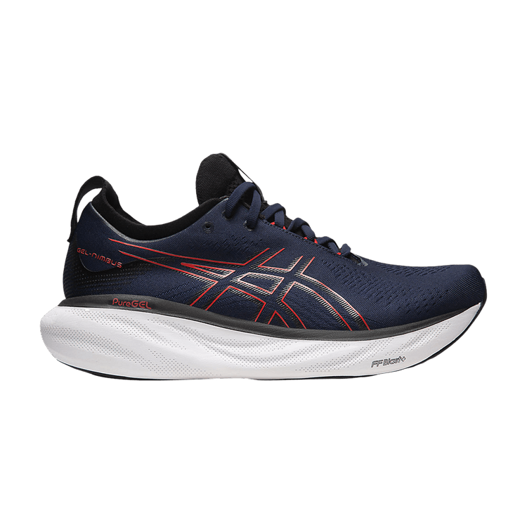 

Кроссовки Gel Nimbus 25 Wide 'Midnight Electric Red', синий