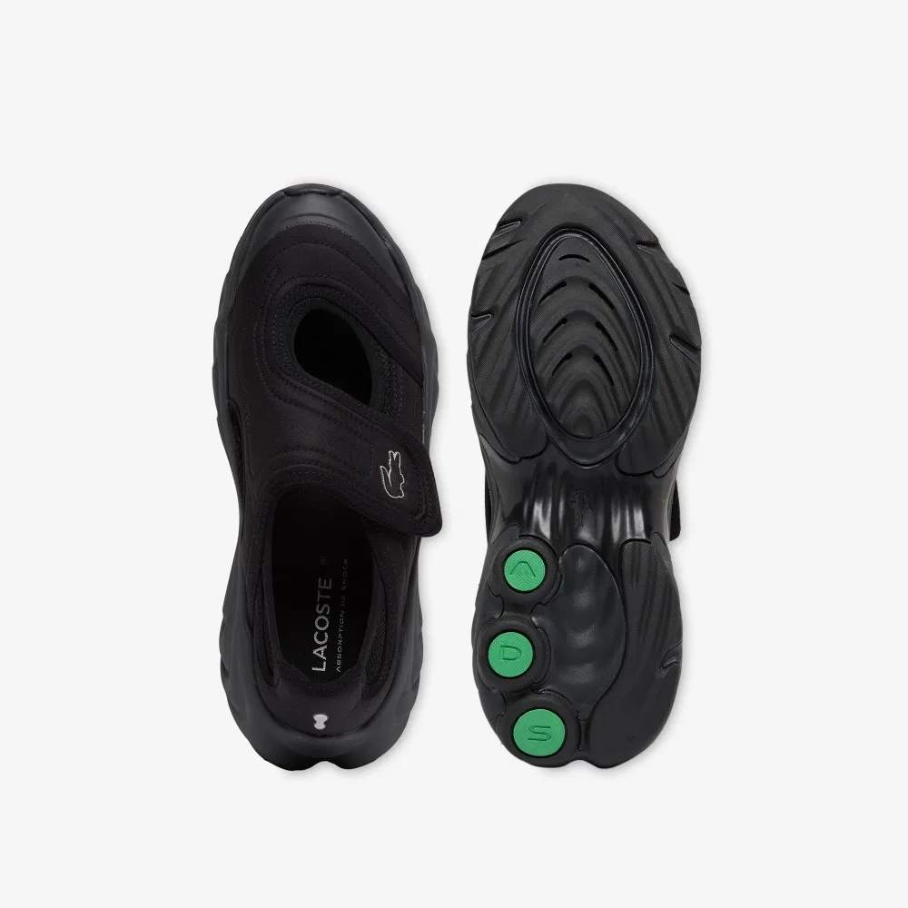 Мужские сандалии-кроссовки Spinor зелёного цвета от Lacoste — фото 4