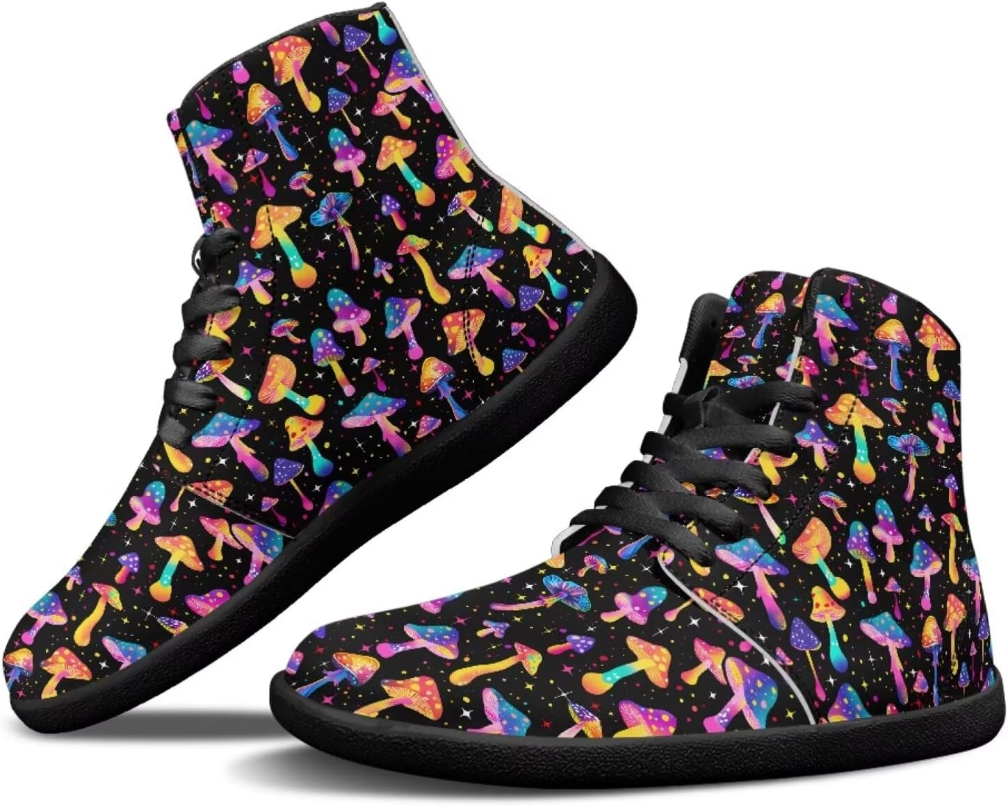 

Минималистичные кроссовки Binienty для ходьбы, женские и мужские, высокие, Gradient Mushroom