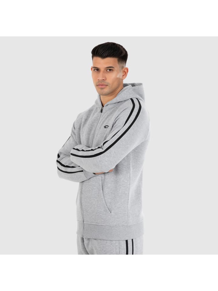 

Спортивная куртка SMILODOX Zip Hoodie Miran, цвет Grau Melange