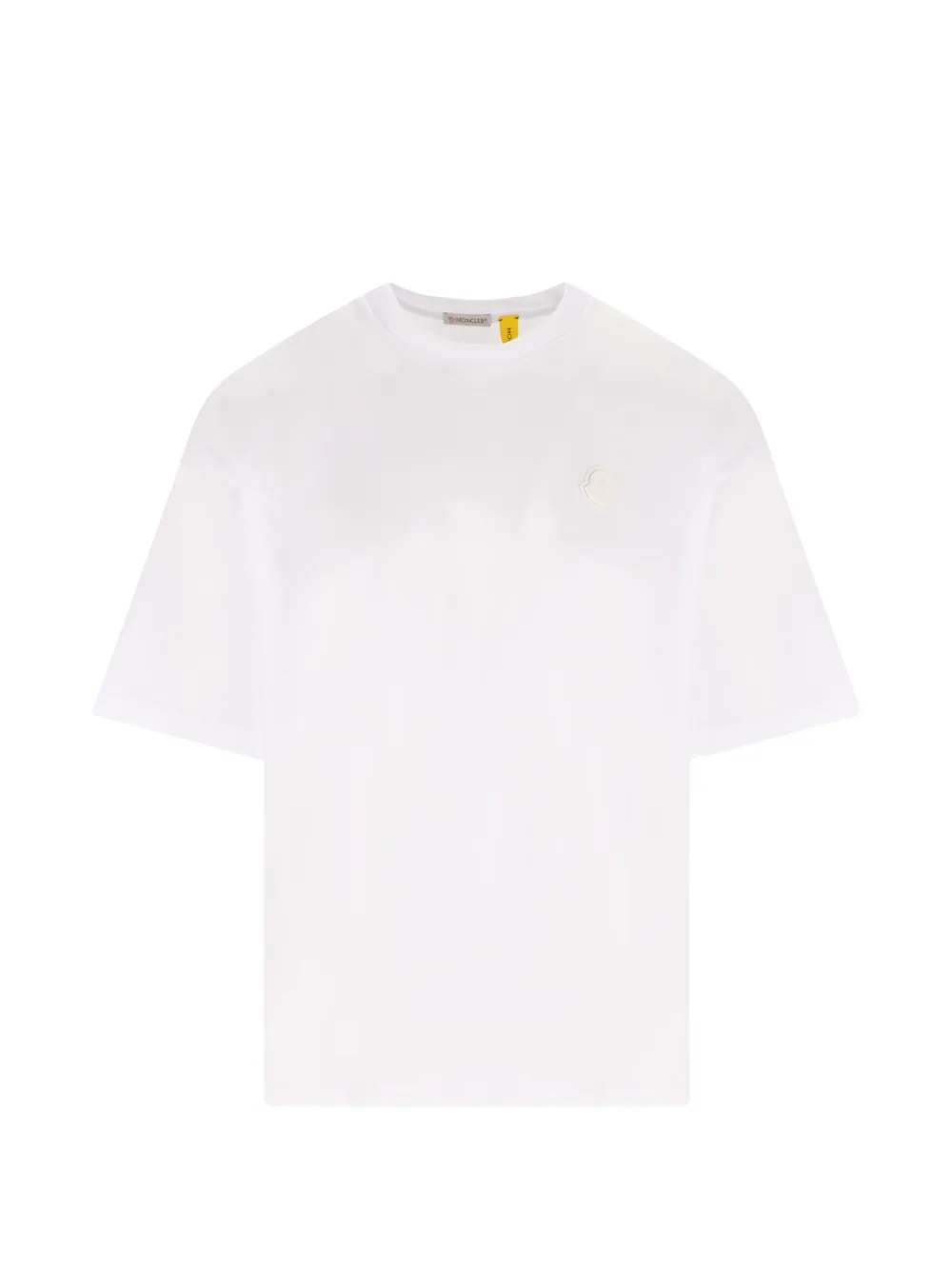 

Футболка с вышитым логотипом Moncler, белый