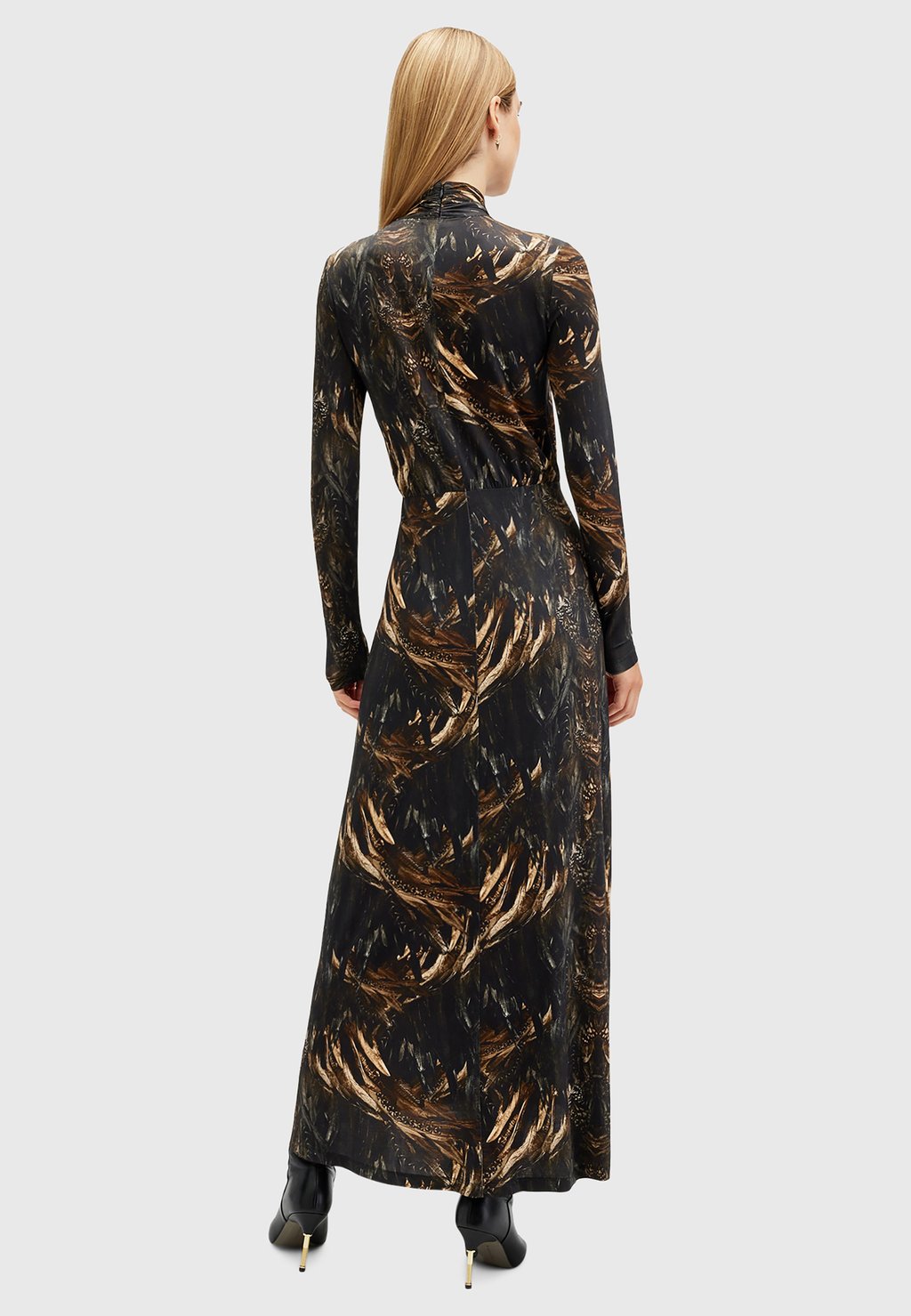 

Платье макси MINA AllSaints, мультиколор
