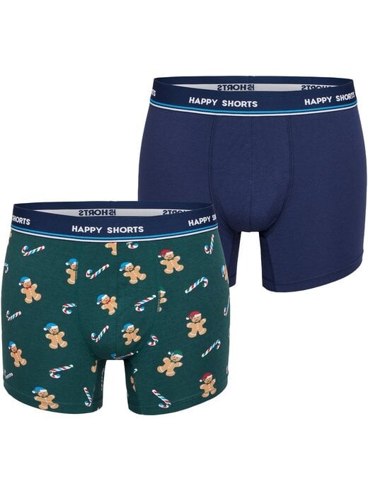 

Ретро брюки на рождество Happy Shorts, мультиколор